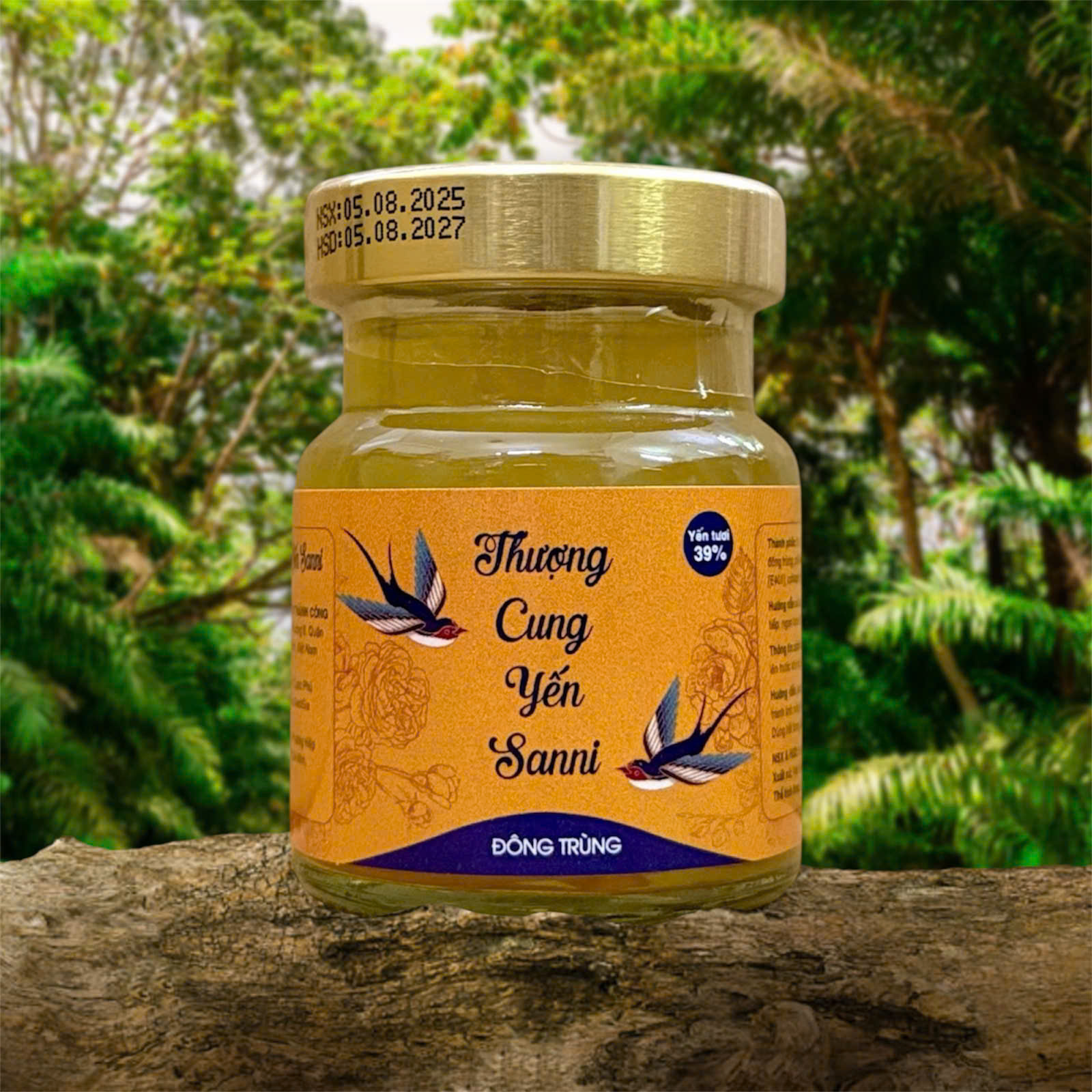 Hũ yến Thượng Cung Yến Sanni 70ml Đông Trùng